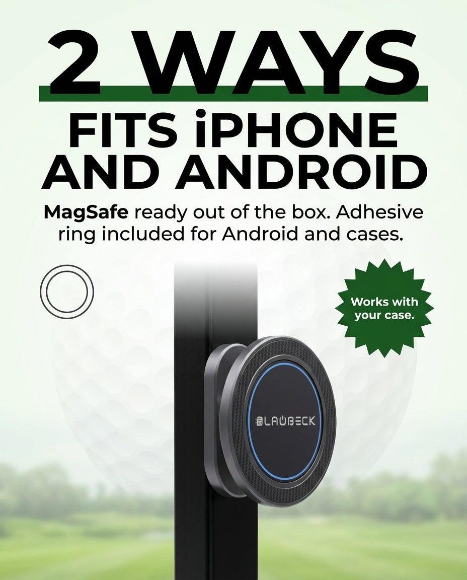 Magnetic Cart Phone Holder