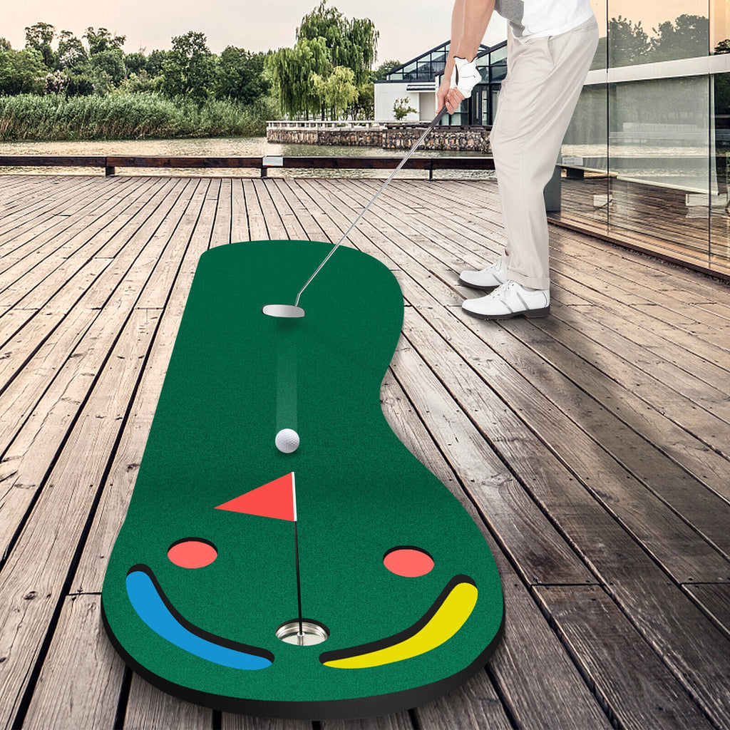 Indoor/Outdoor Putting Green Set