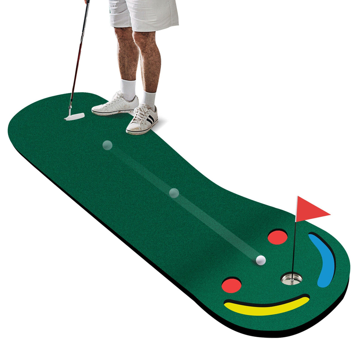 Indoor/Outdoor Putting Green Set
