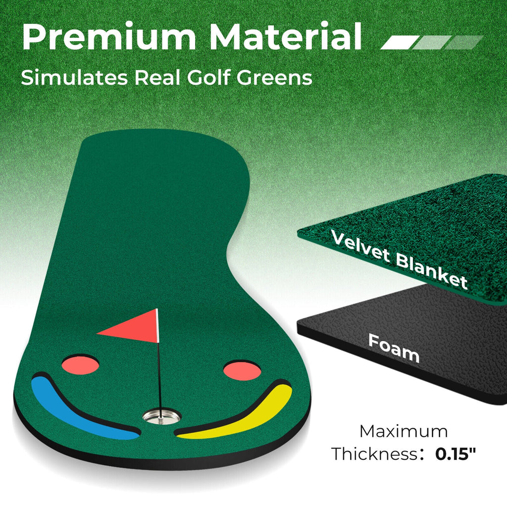 Indoor/Outdoor Putting Green Set