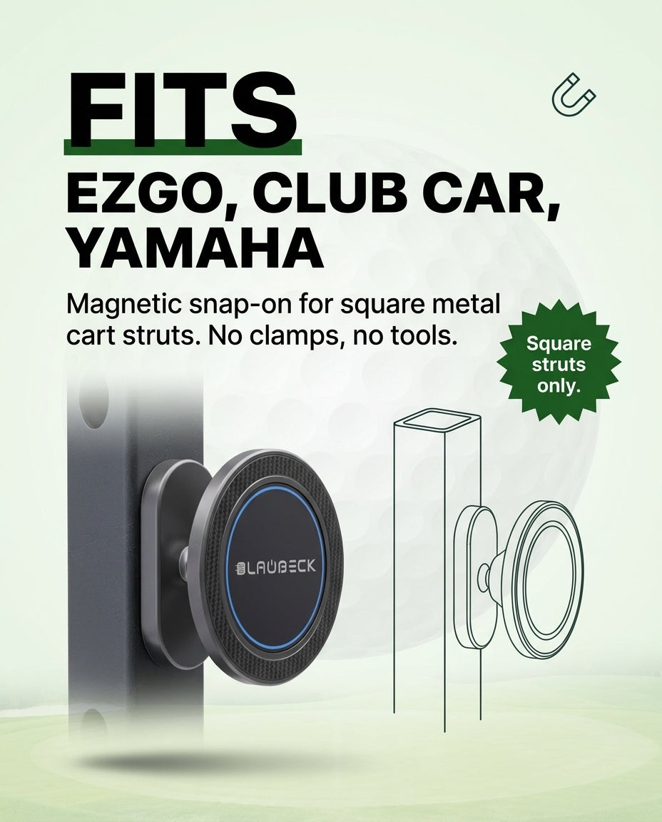 Magnetic Cart Phone Holder