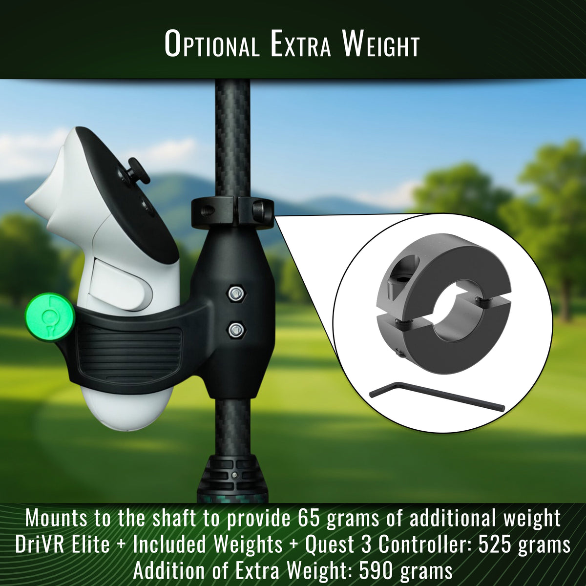 DriVR Elite Weighted Handle