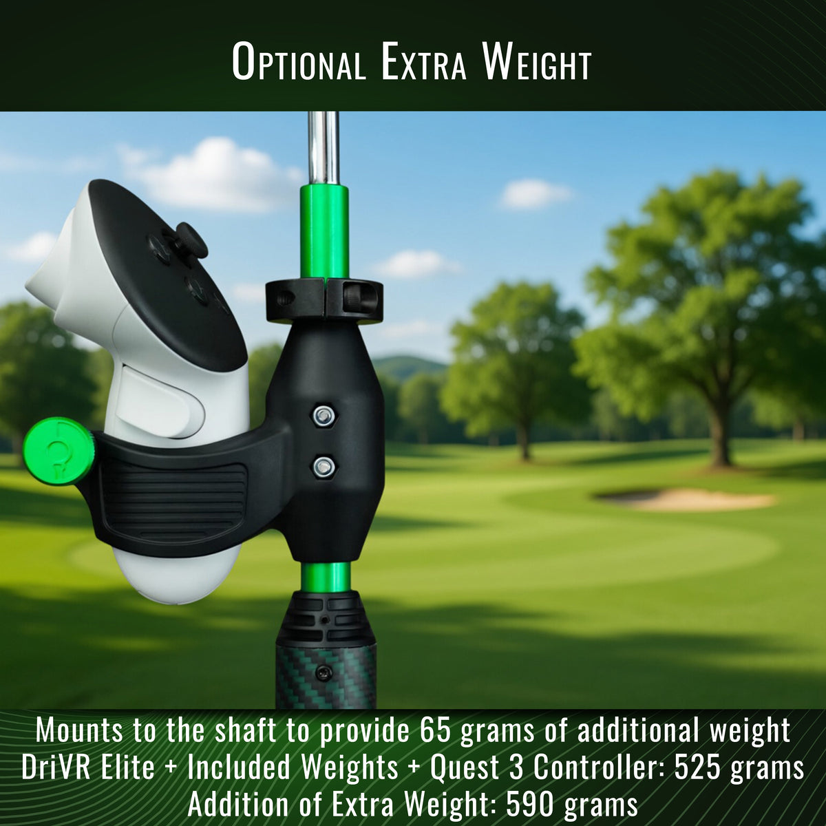 DriVR Elite Steel Weighted Club