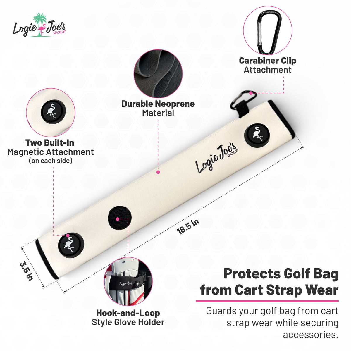 Magnetic Cart Strap Sleeve