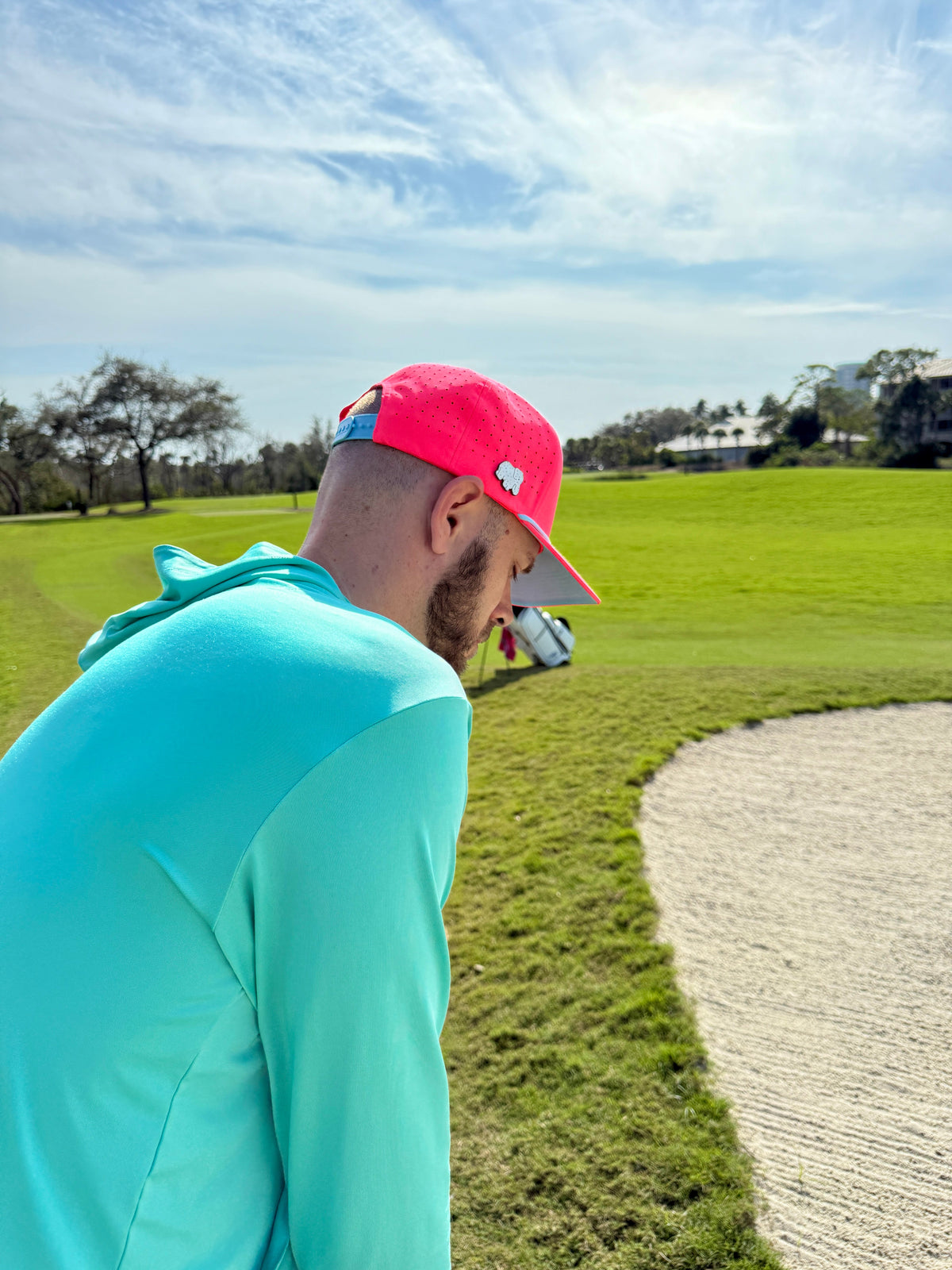 Frosted Elephant Golf Hat
