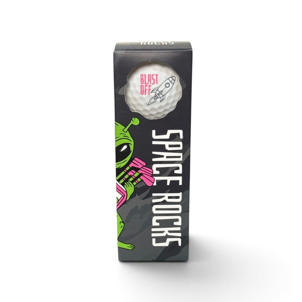 Space Rocks Distance Golf Balls