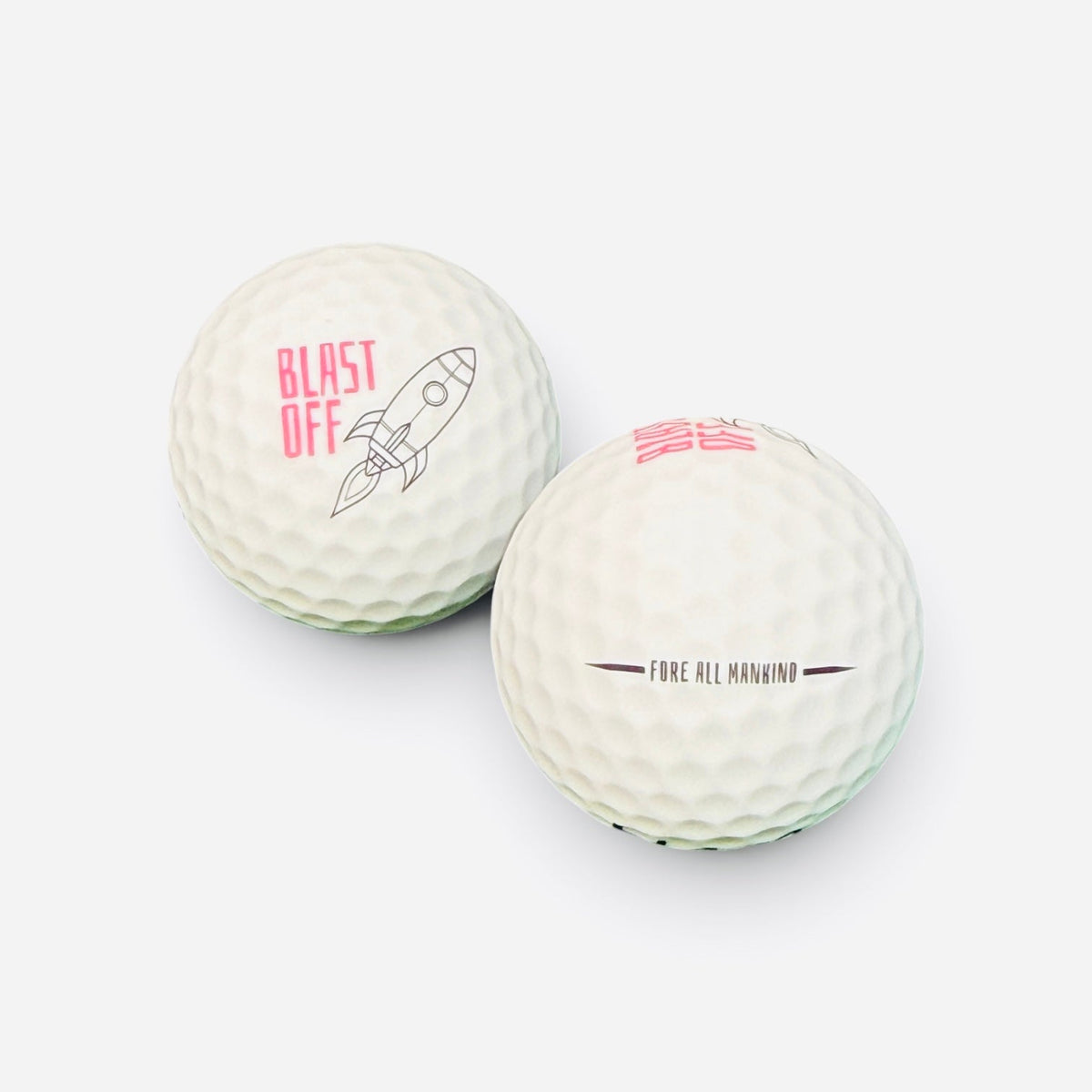 Space Rocks Distance Golf Balls