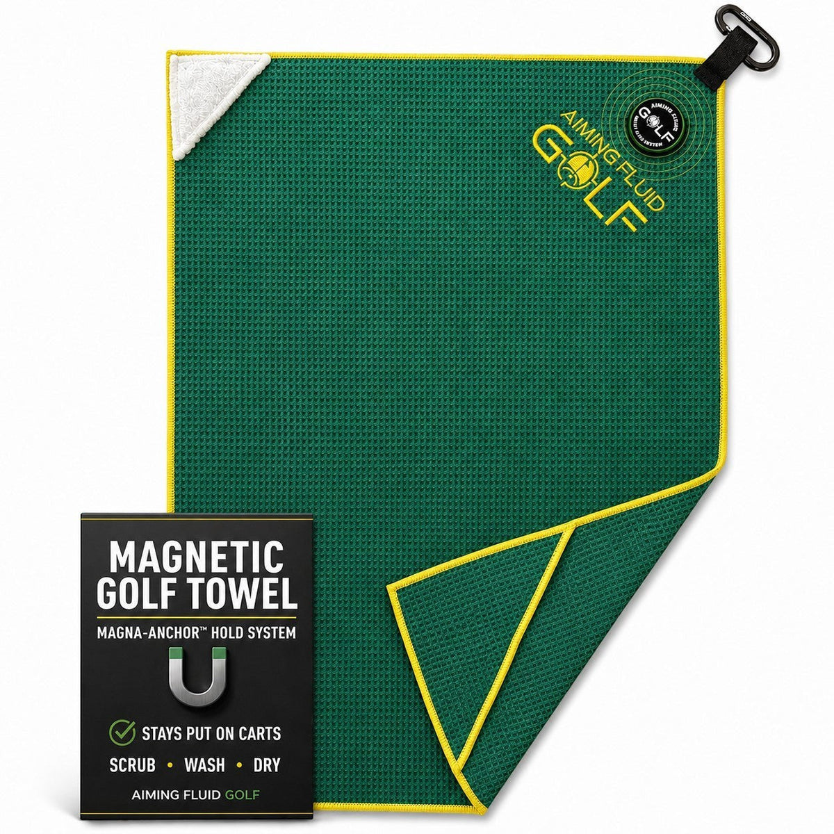 Magna-Anchor Magnetic Golf Towel