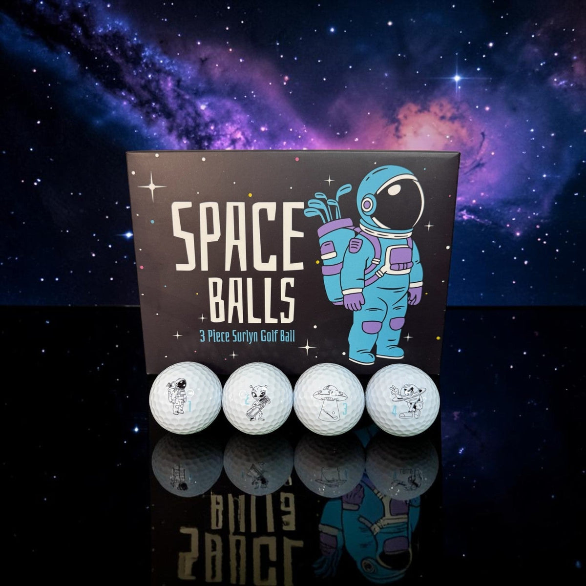 Space Balls Pro Golf Balls