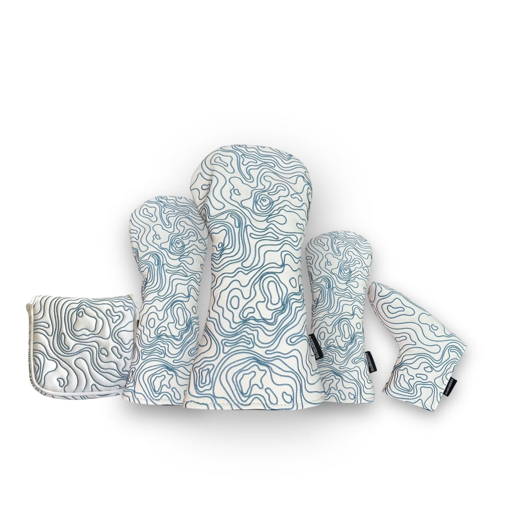 Topographic Golf Headcover